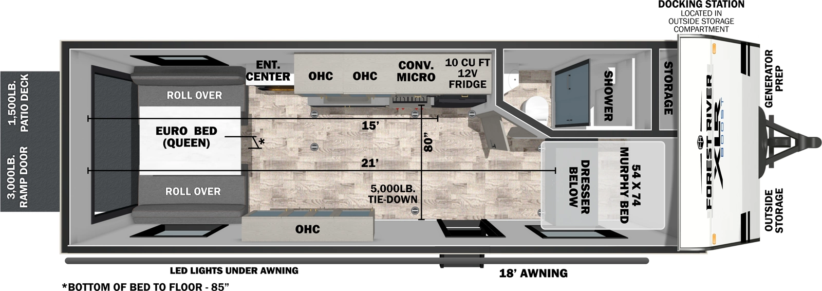 Xlr Boost 2115B Floorplan